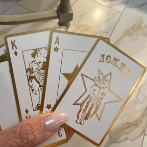 Dior playing cards